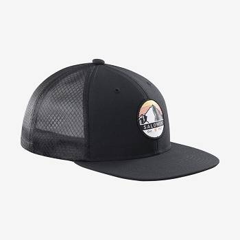 Salomon TRUCKER Hat Dame Sort | DK-M1643