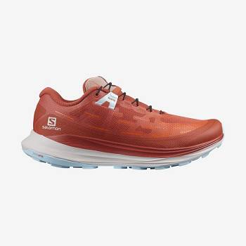 Salomon ULTRA GLIDE Trail Løbesko Dame Orange | DK-O1819