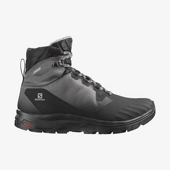 Salomon VAYA BLAZE THINSULATE™ CLIMASALOMON™ Vandtætte Sko Dame Sort | DK-L1697