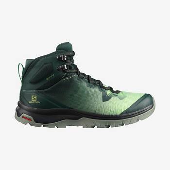 Salomon VAYA MID GORE-TEX Vandresko Dame Grøn | DK-O1551