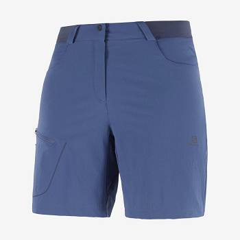 Salomon WAYFARER Shorts Dame Mørkeblå | DK-N1890