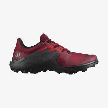 Salomon WILDCROSS 2 Trail Løbesko Herre Sort Rød | DK-L2082