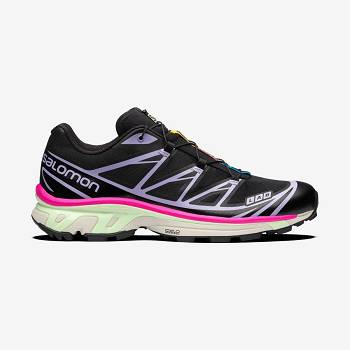 Salomon XT-6 Sneakers Herre Sort Lilla | DK-wA1738
