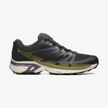 Salomon XT-WINGS 2 Sneakers Herre Sort Olivengrøn | DK-O1117