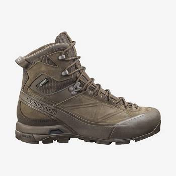 Salomon X ALP GORE-TEX FORCES Taktiske Støvler Herre Brune | DK-S1030