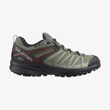 Salomon X CREST GORE-TEX Vandresko Herre Olivengrøn | DK-M1419