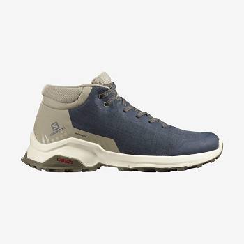 Salomon X REVEAL CHUKKA CLIMASALOMON™ WATERPROOF Vinterstøvler Herre Brune | DK-S2031