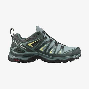 Salomon X ULTRA 3 GORE-TEX Vandresko Dame Grøn | DK-O2545