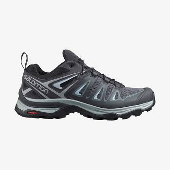 Salomon X ULTRA 3 Vandresko Dame Sort Olivengrøn | DK-A1941