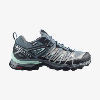 Salomon X ULTRA PIONEER CLIMASALOMON™ WATERPROOF Vandresko Dame Grøn | DK-W1580
