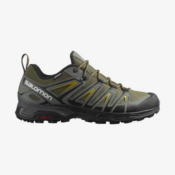 Salomon X ULTRA PIONEER CLIMASALOMON™ WATERPROOF Vandresko Herre Olivengrøn Sort | DK-W2090