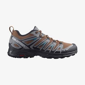 Salomon X ULTRA PIONEER Vandresko Herre Grå Brune | DK-N1442