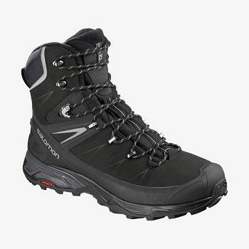Salomon X ULTRA WINTER CLIMASALOMON™ WATERPROOF 2 Vinterstøvler Herre Sort | DK-N1449